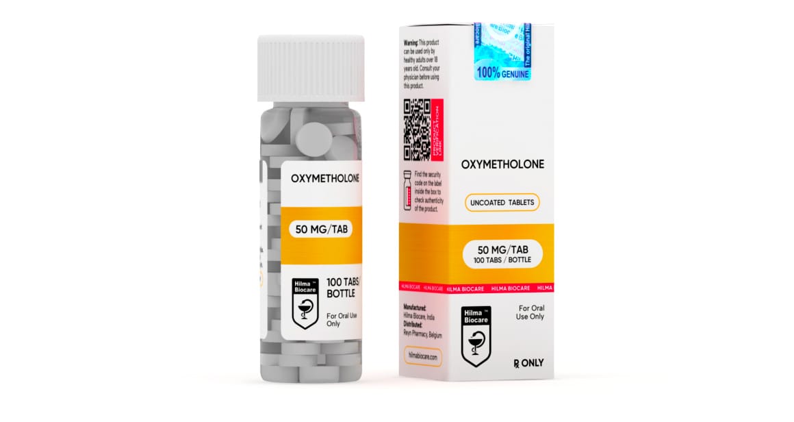 Hilma Biocare – Oxymetholone (Anadrol) (50 mg/100 tabs)