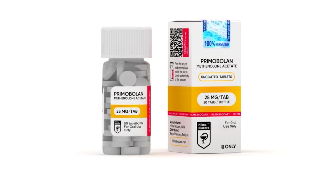 Hilma Biocare – Primobolan Oral (Methenolone Acetate) (25mg/50 tabs)